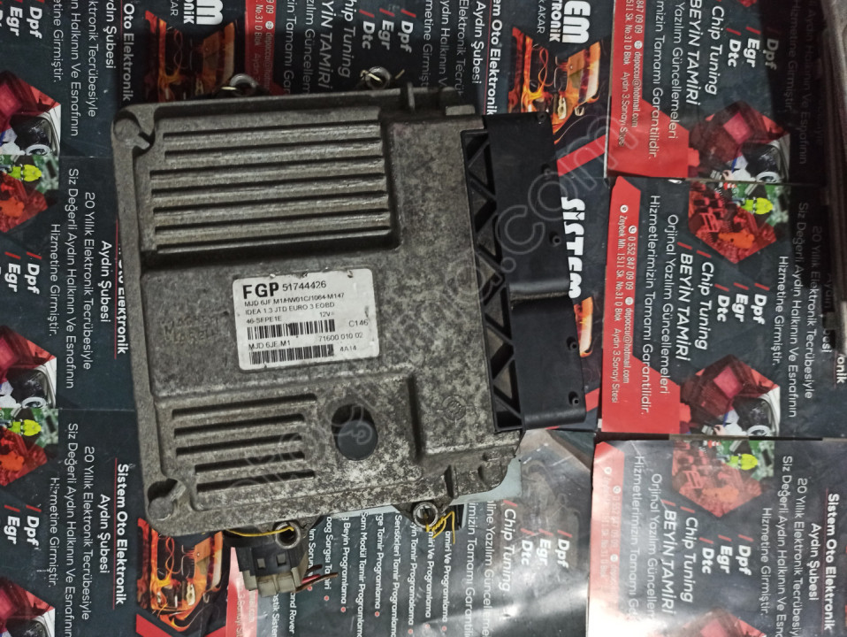 fiat idea motor beynı hw01c  51744426