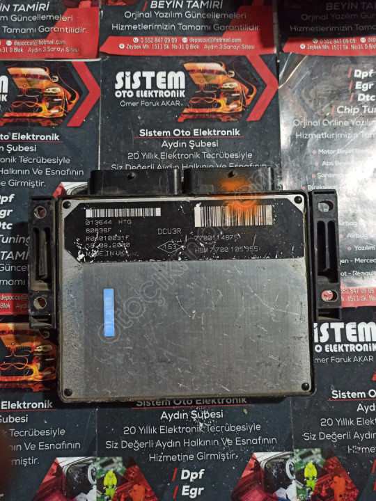 dcu3r kangoo motor beyni