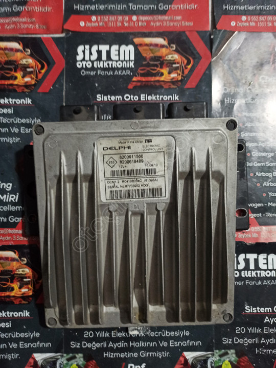 8200911580 8200619409 dacia logan moor beyni