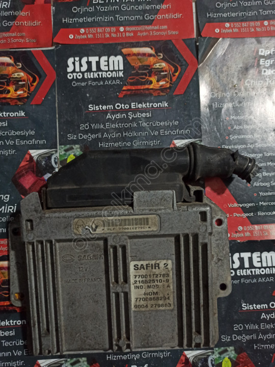 7700112763 renault clio twıngo motor beyni