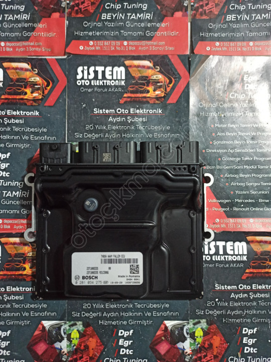 0281035669 megane 4 motor beyni sıfır