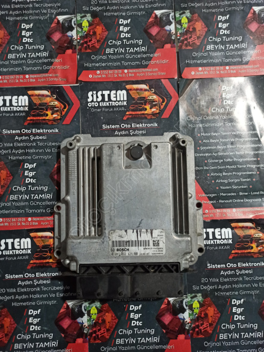 0281033438 55283321  fiat doblo motor beyni