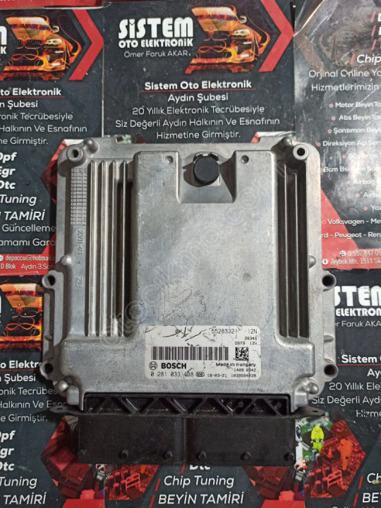 0281033438 5528332 fiat doblo motor beyni