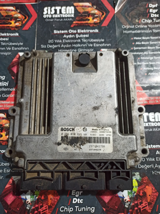 0281030899 kango clıo motor beyni