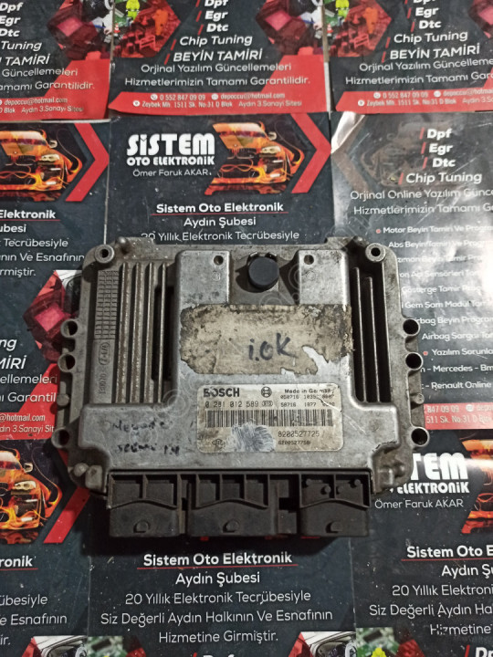 0281012589 renault megane laguna motor beyni