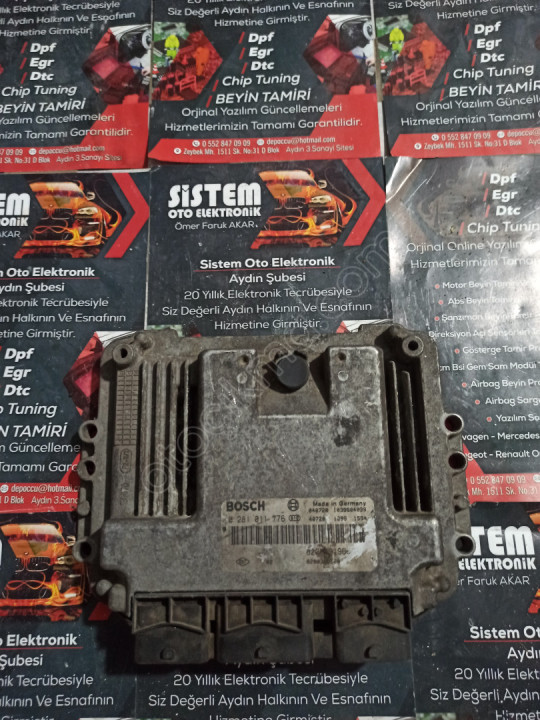 0281011776 renault master motor beyni