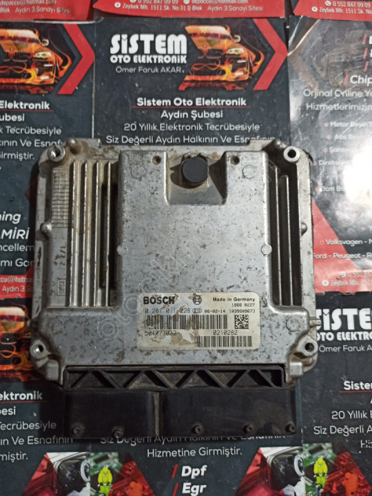 0281011228 iveco daily motor beyni