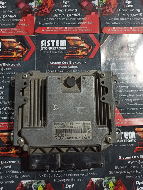 0281010455 55188111 fiat doblo punto ducato motor beyni