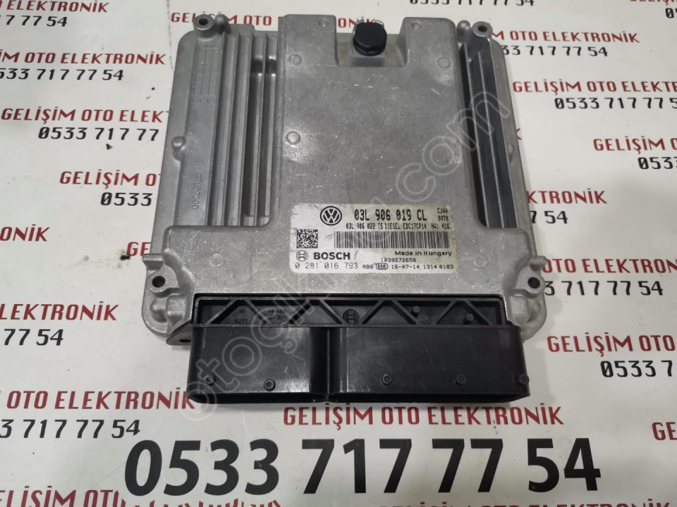 03L906019CL 03L906022TS 0281016793 VW JETTA MOTOR BEYNİ