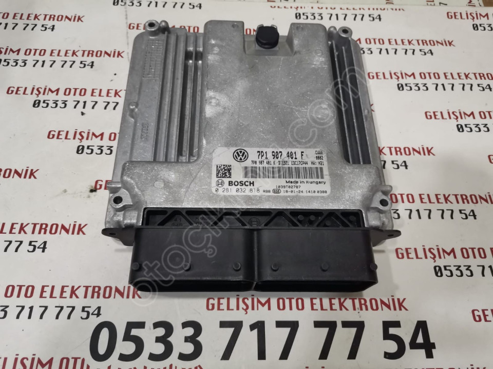7P1907401F 7P0907401K 0281032818 VW TOUAREG MOTOR BEYNI