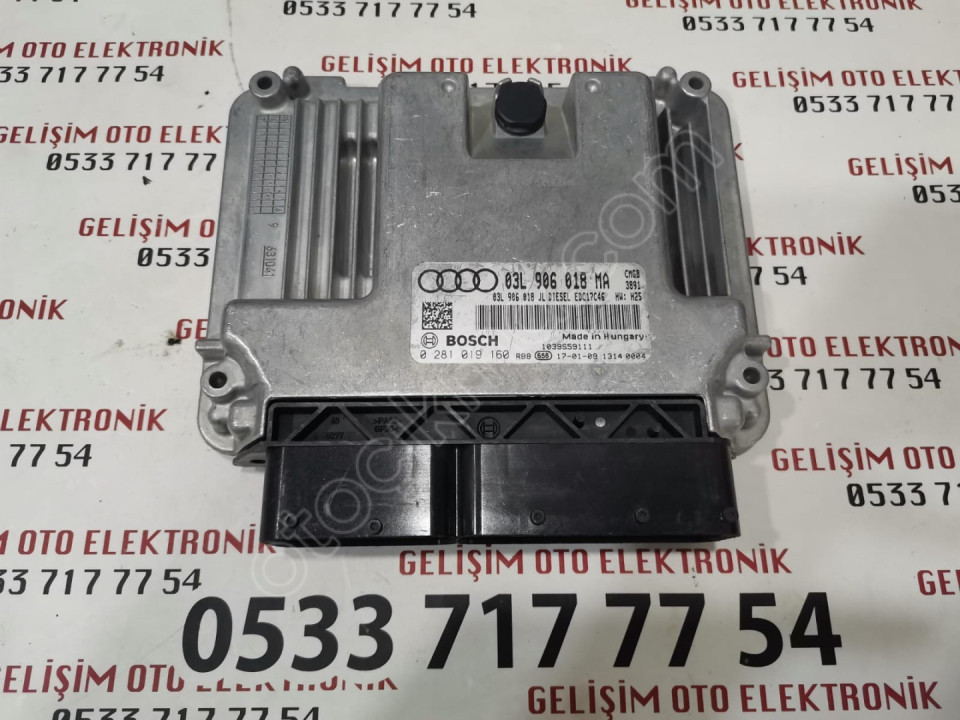 03L906018MA 0281019160 AUDİ Q7 MOTOR BEYNİ