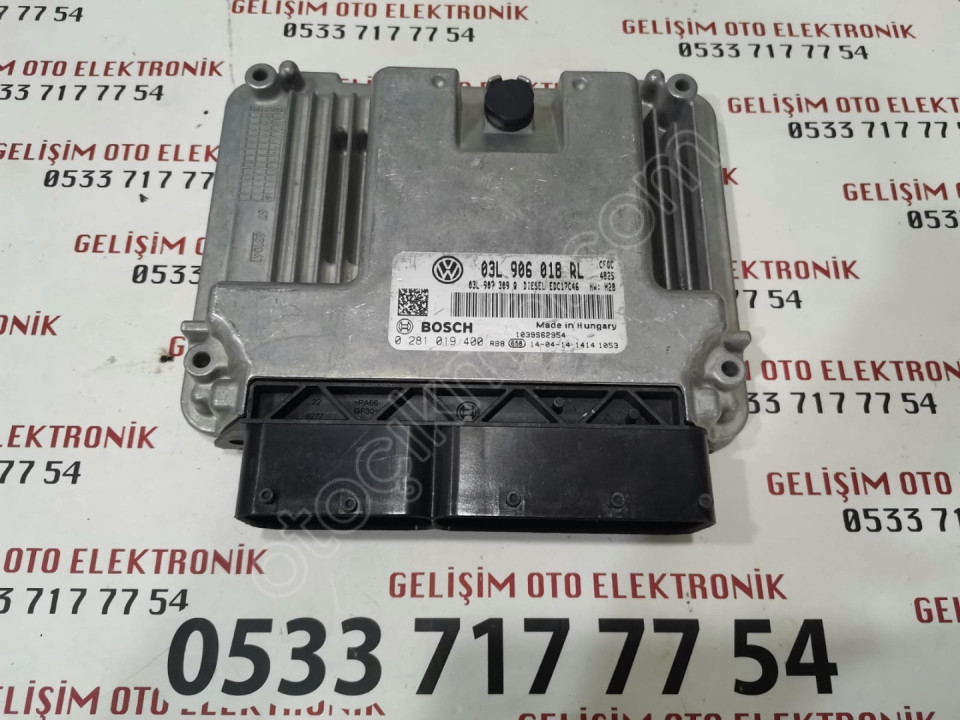 03L906018RL 0281019400 VOLKSWAGEN SHARAN MOTOR BEYNİ