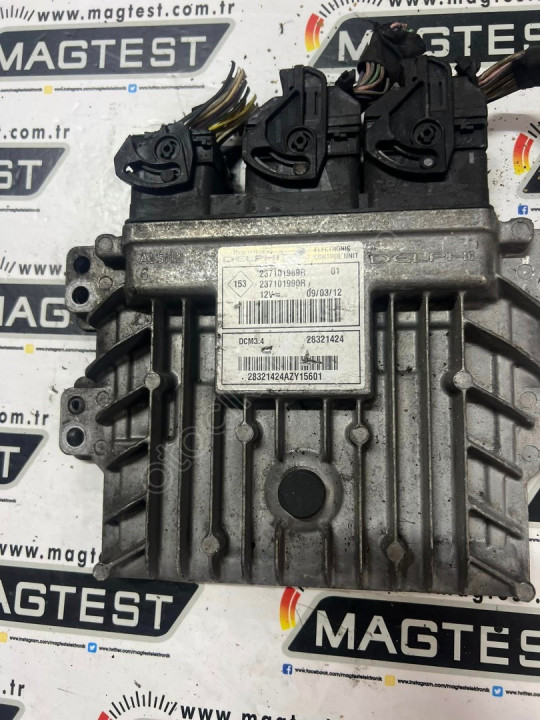 Kangoo 3 1.5 DCI Motor Beyni 28321424 237101989R 237101990R