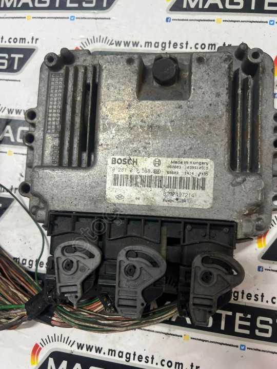 Opel Vivaro 2.0 Motor Beyni 0281012568 8200497214