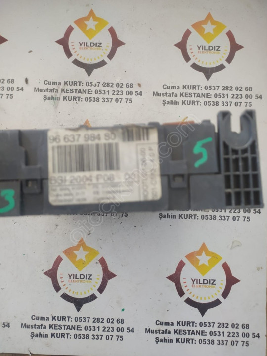 CITROEN C4 CIKMA BSI BEYNI 9663798480