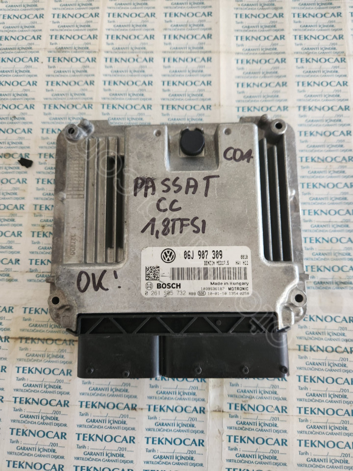 06J907309 0261S05732 VW PASSAT MOTOR BEYNİ