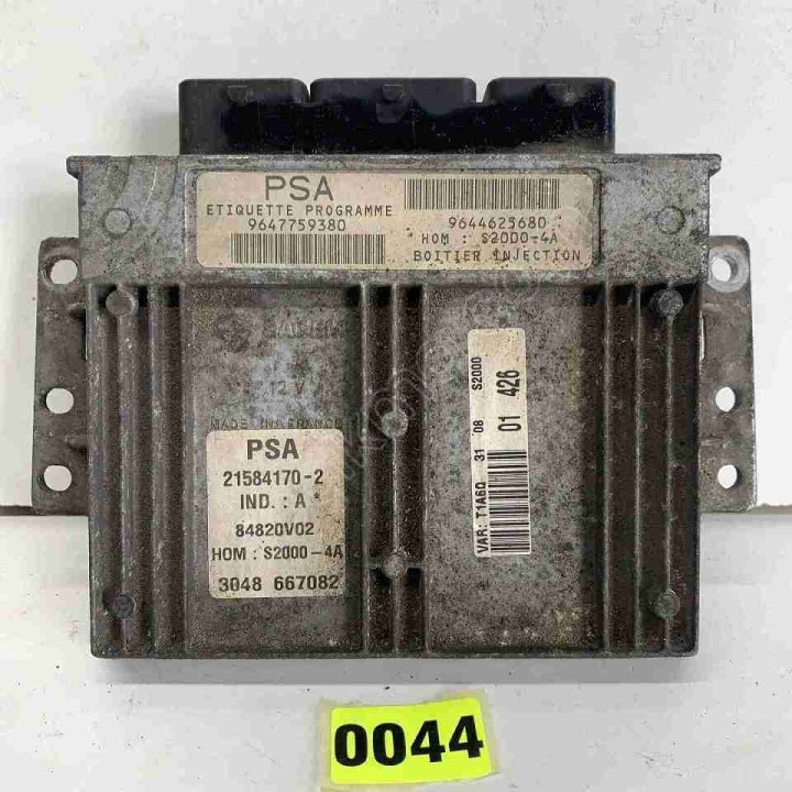 MOTOR BEYNİ Peugeot 206 1.4 9647759380