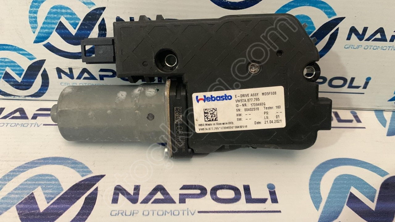 5TA877795 A3 GOLF İBİZA LEON POLO SOONRUF MOTORU 2016/2023