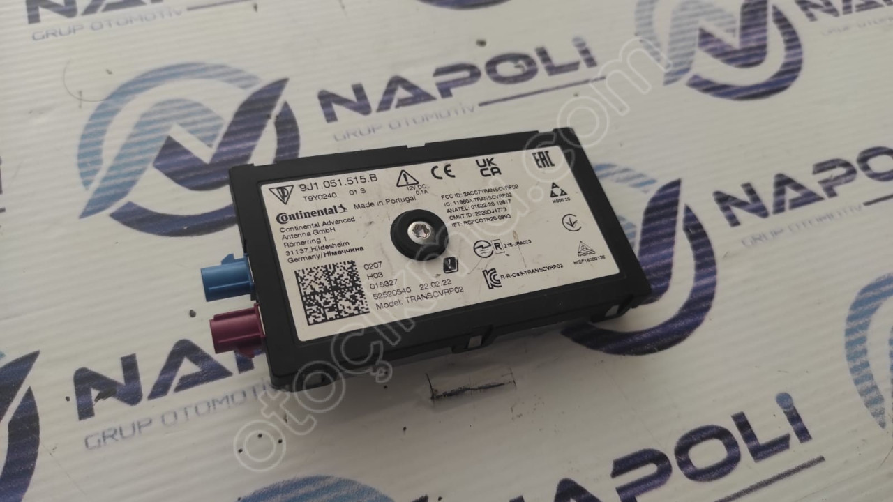 9J1051515B BLUETOOTH BEYNİ AUDİ E-TRON GT