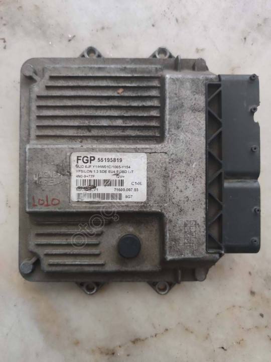 Fiat Ypsilon 1.3 Motor Beyni 55195819 - MJD 6JF.Y1 - MJD 6JF