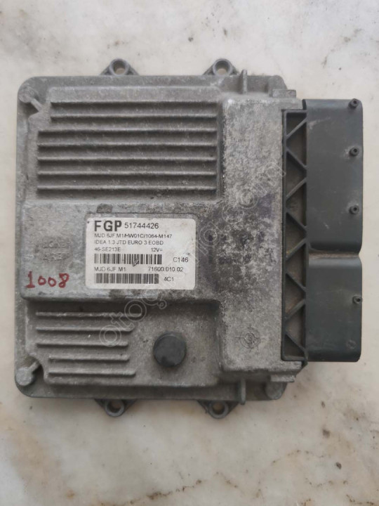 Fiat İdea 1.3 JTD Motor Beyni 51744426 - MJD 6JF.M1 - MJD 6J