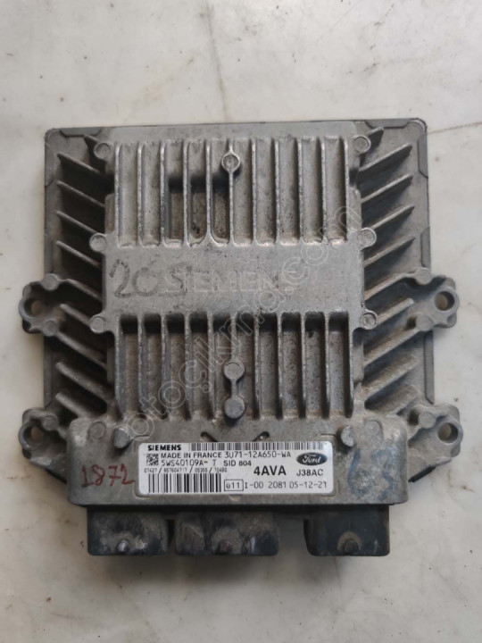 Ford Fusion 1.4 TDCI Motor Beyni 3U71-12A650-WA - 5WS40109A