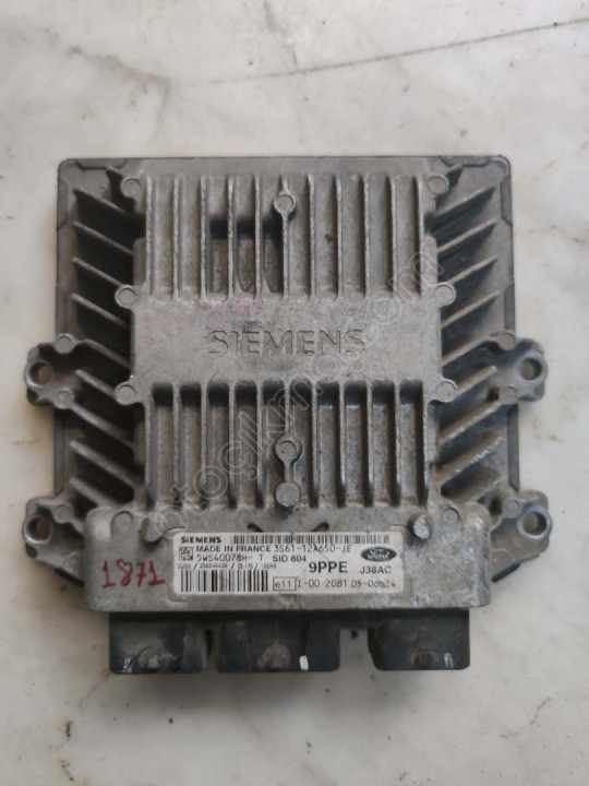 Ford Fiesta 1.4 TDCI Motor Beyni 3S61-12A650-JE 5WS40078H-T