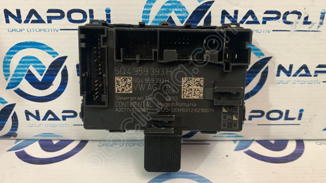 5Q4959393H AUDİ A3 VW CADYY SOL ÖN KAPI BEYNİ 2021/2023