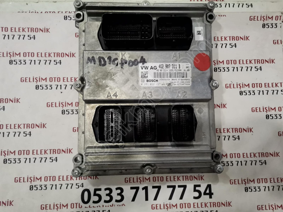 4G2907311B 4G2907311A 0281032137 AUDI A6 ALLOARD MOTOR BEYNİ