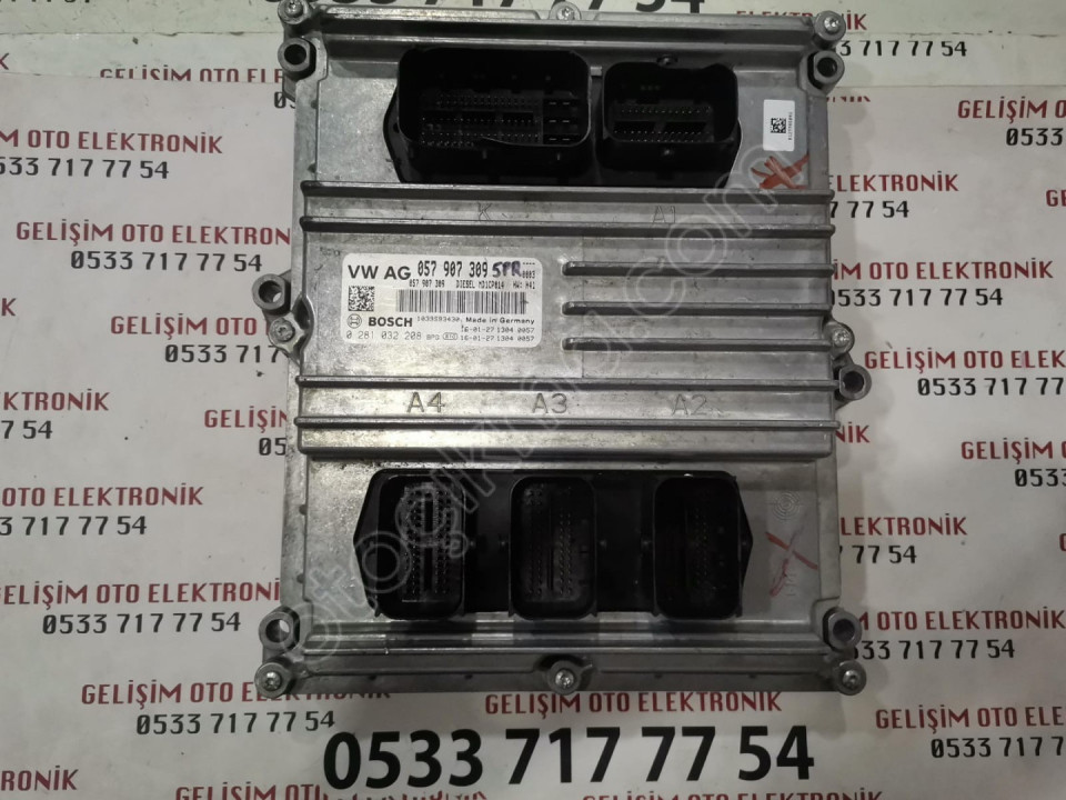 0281032208 057907309 AUDI Q7 MOTOR BEYNİ