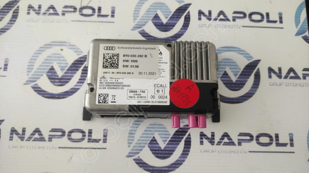 8Y0035282B ÇEVRİMİÇİ HİZMETLER KONFOR MODÜLÜ AUDİ A3