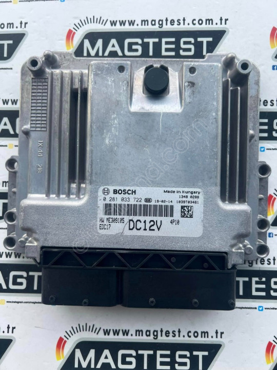 Mitsubishi Canter Fuso 0281033722 EDC17 DC12V HW ME309105