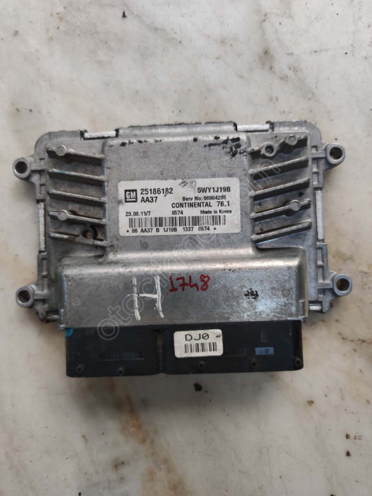 Chevrolet Cruze Motor Beyni 25186182 - 5WY1J19B - AA37