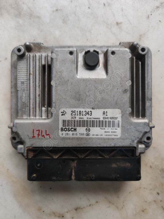 Chevrolet Captiva Motor Beyni 25181343 - 0281016588