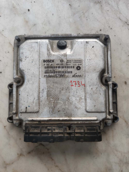 Jeep Cherokee 2.7 CRD Motor Beyni P56044679AA - 0281011409