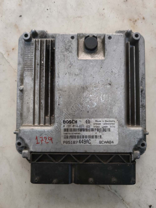 Dodge Caliber Motor Beyni P05187449AC - 0281013693