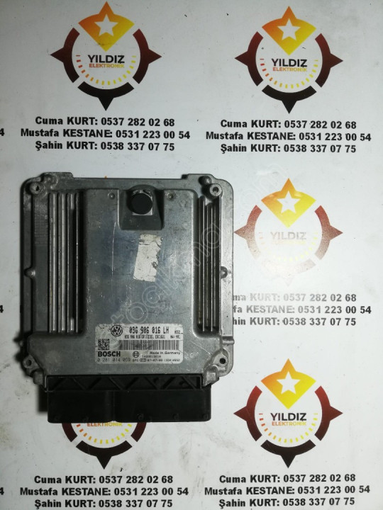 VOLKSWAGEN GOLF CIKMA MOTOR BEYNI 03G906016LH_0281014059