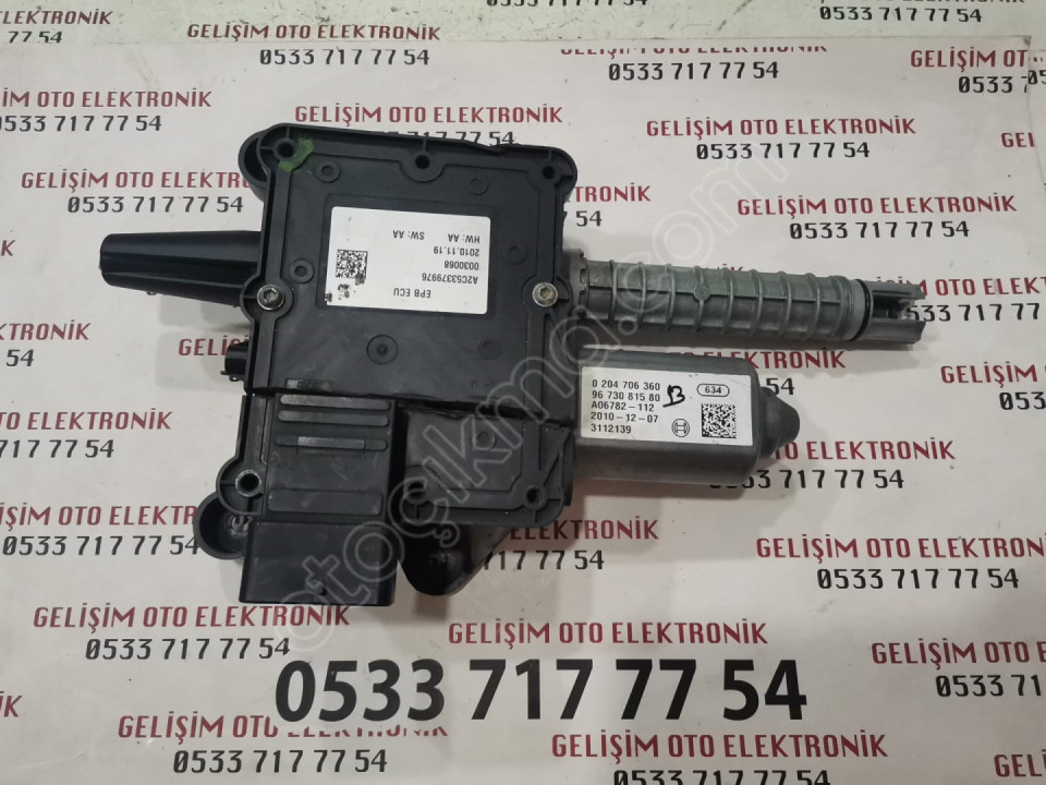 0204706360 9673081580 A06782112 PEUGEOT ELEKTRKLİ PARK BEYNİ