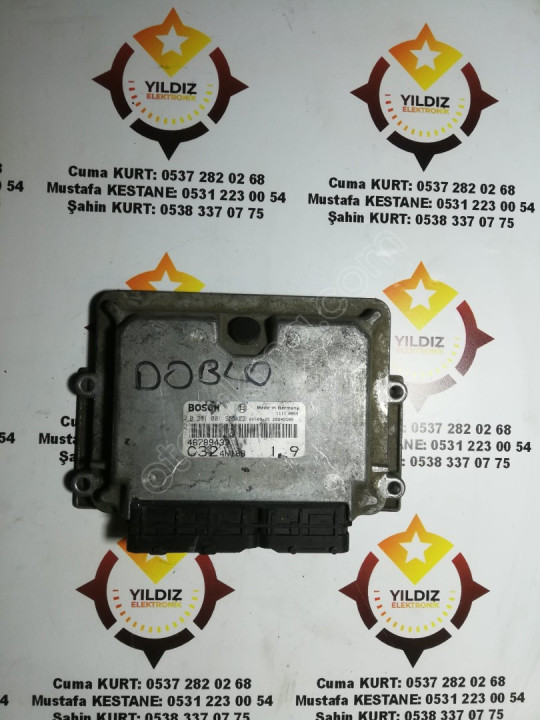 FIAT PUNTO CIKMA MOTOR BEYNI 0281001955