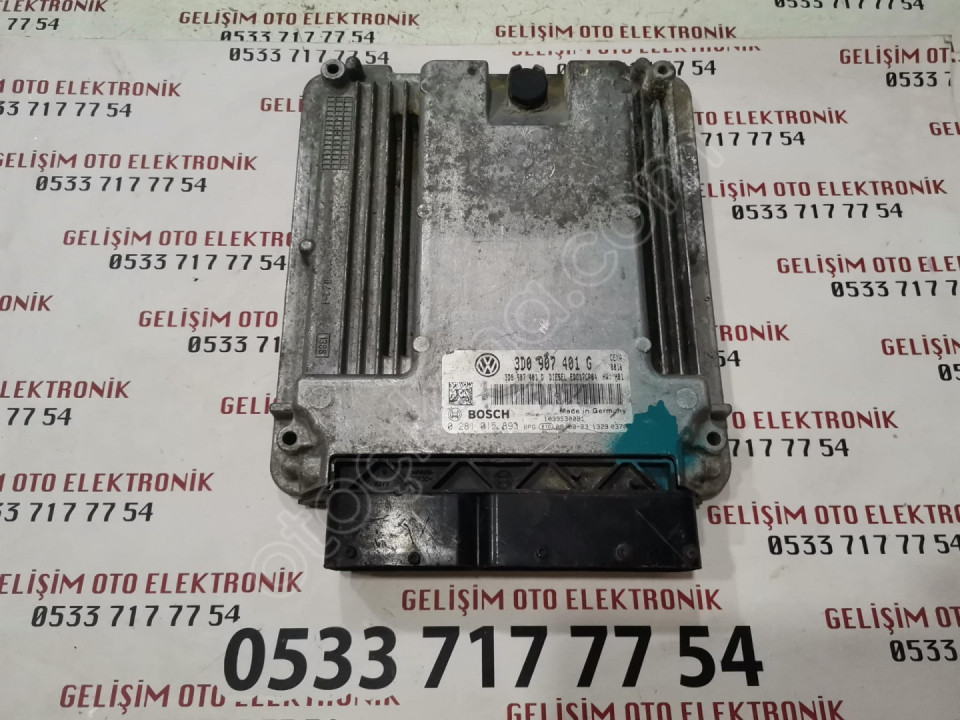 3D0907401G 3D0907401D 0281015893 VW PHAETON MOTOR BEYNİ