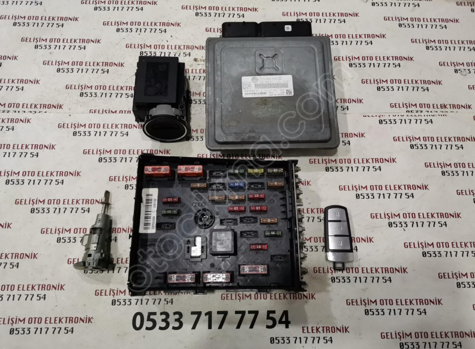 03G906018CD 3C0905843Q 3C0837167-168 3C0937125 VW PASSAT SET