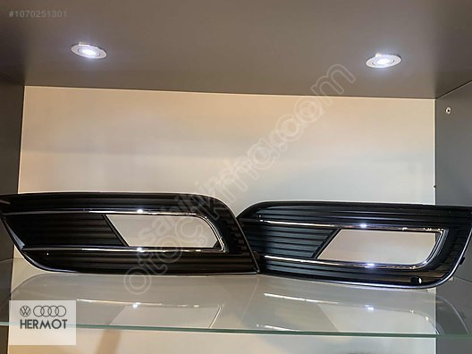 8K0807681K-8K0807682K AUDI A4 SİSLİ NİKELAJLI SİS IZGARA