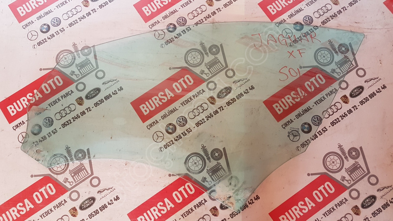 JAGUAR XF SOL ÖN KAPI CAMI ORJINAL SÖKME