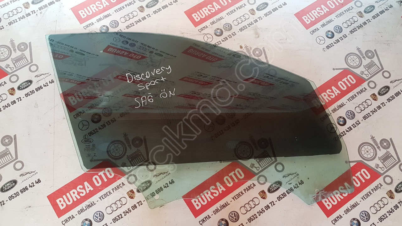 LAND ROVER DİSCOVERY SPORT SAĞ ÖN KAPI CAMI ORJINAL SÖKME