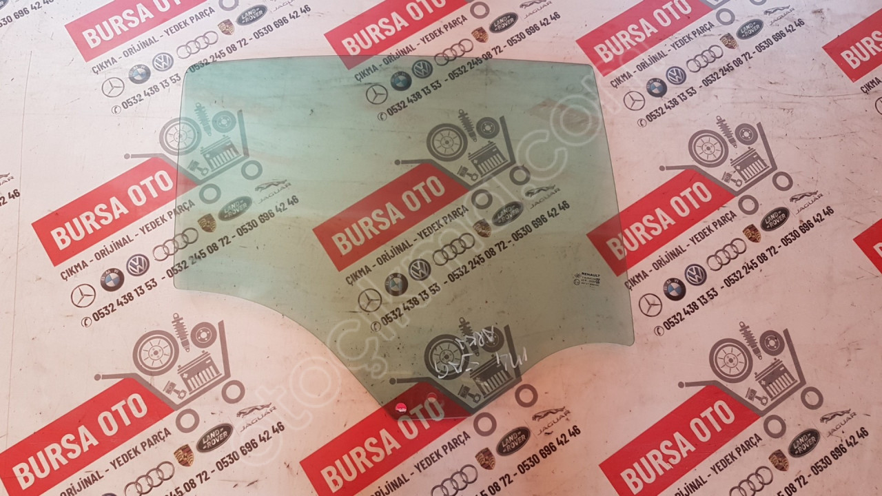 RENAULT MEGANE 4 SAĞ ARKA KAPI CAMI ORJINAL SÖKME