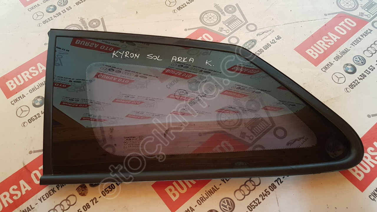 SSANGYONG KYRON SOL ARKA KELEBEK CAM ORJINAL SÖKME