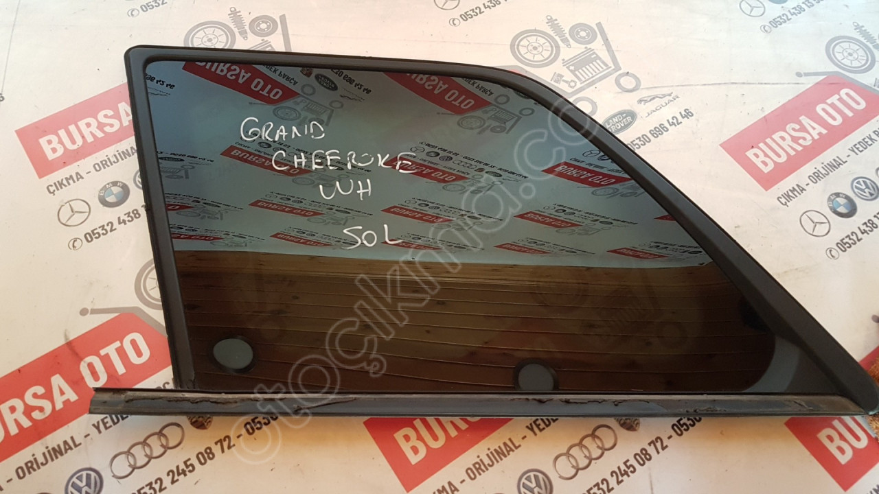 JEEP GRANDE CHEROKEE WH SOL ARKA KELEBEK CAM ORJINAL SÖKME