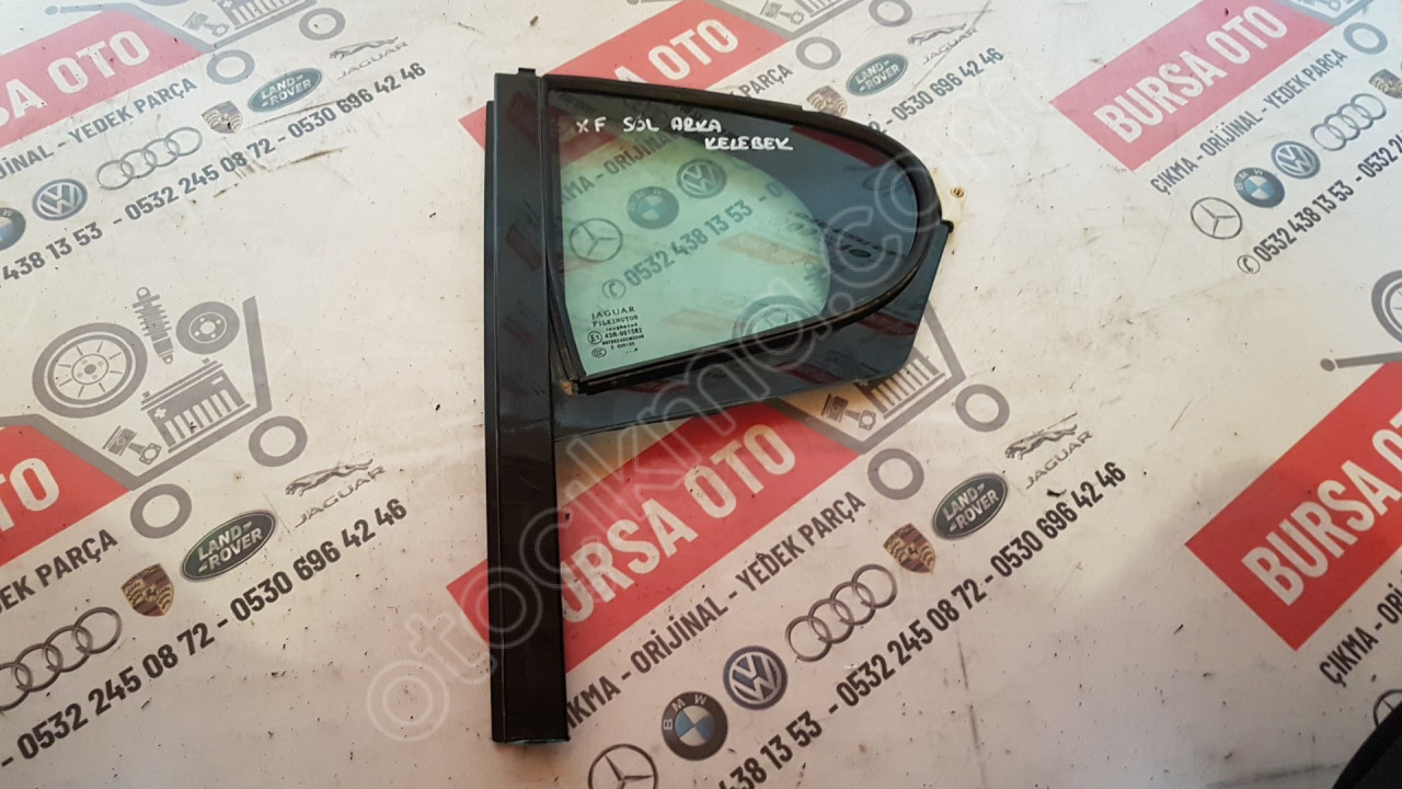 JAGUAR XF SOL ARKA KELEBEK CAMI ORJINAL ÇIKMA