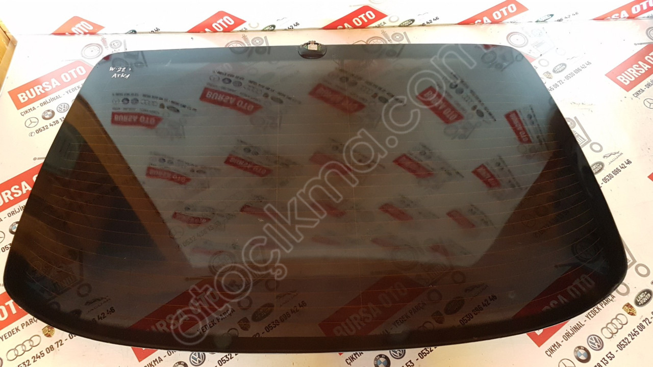 MERCEDES W220 S SERİ ARKA CAM ORJINAL SÖKME