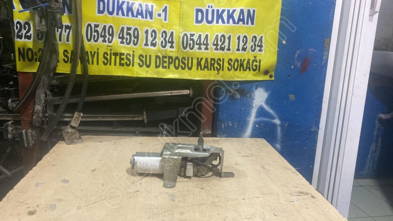 FİAT DOBLO 2 TEK BAGAJ SİLGEÇ MOTORU